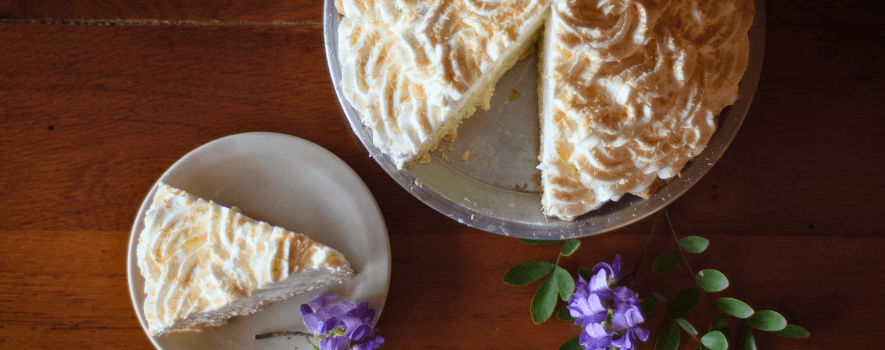 Vanille slagroomtaart